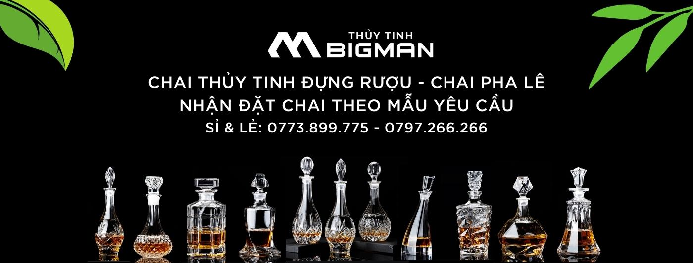 Thủy tinh BigMan; chai thuy tinh dung ruou 4