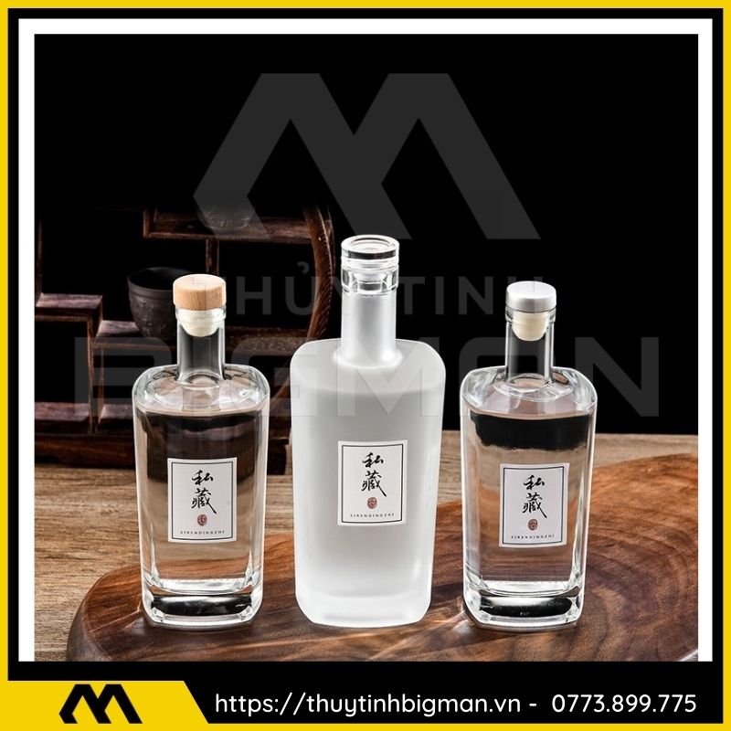 Chai thủy tinh đựng rượu 500ml - sản xuất chai thủy tinh 27