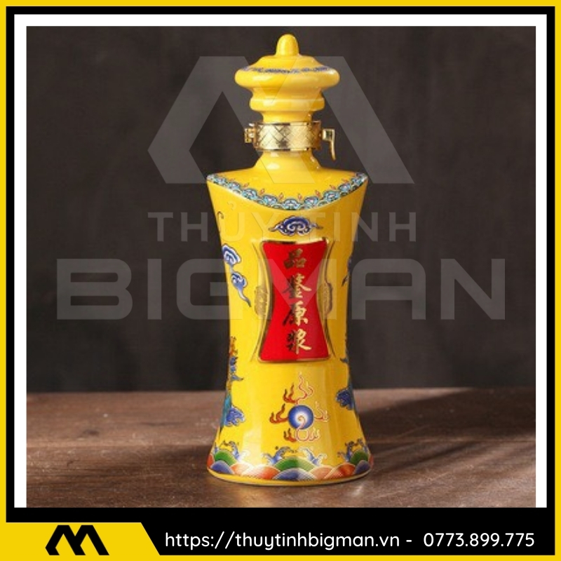 Chai thủy tinh đựng rượu 500ml - sản xuất chai thủy tinh 3