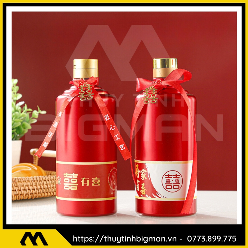Chai thủy tinh đựng rượu 500ml - sản xuất chai thủy tinh 78