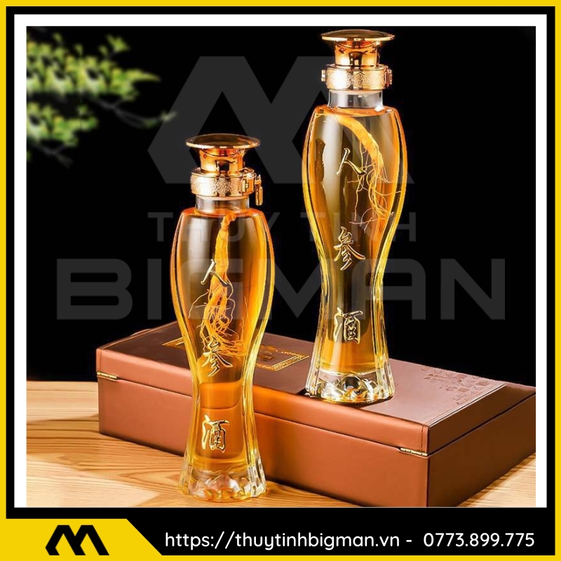 Chai thủy tinh đựng rượu 500ml - sản xuất chai thủy tinh 89