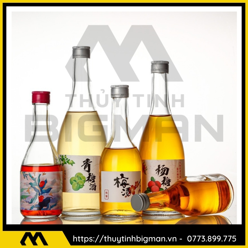 Chai thủy tinh đựng rượu 500ml - sản xuất chai thủy tinh 9