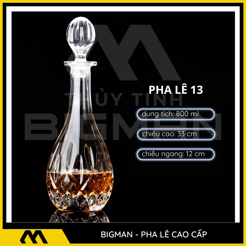Chai Pha Lê Đựng Rượu mẫu 11