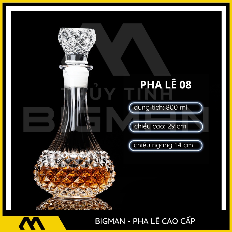 Chai Pha Lê Đựng Rượu mẫu 7