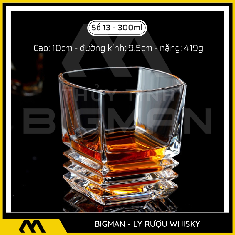 ly thủy tinh đựng rượu mẫu 13