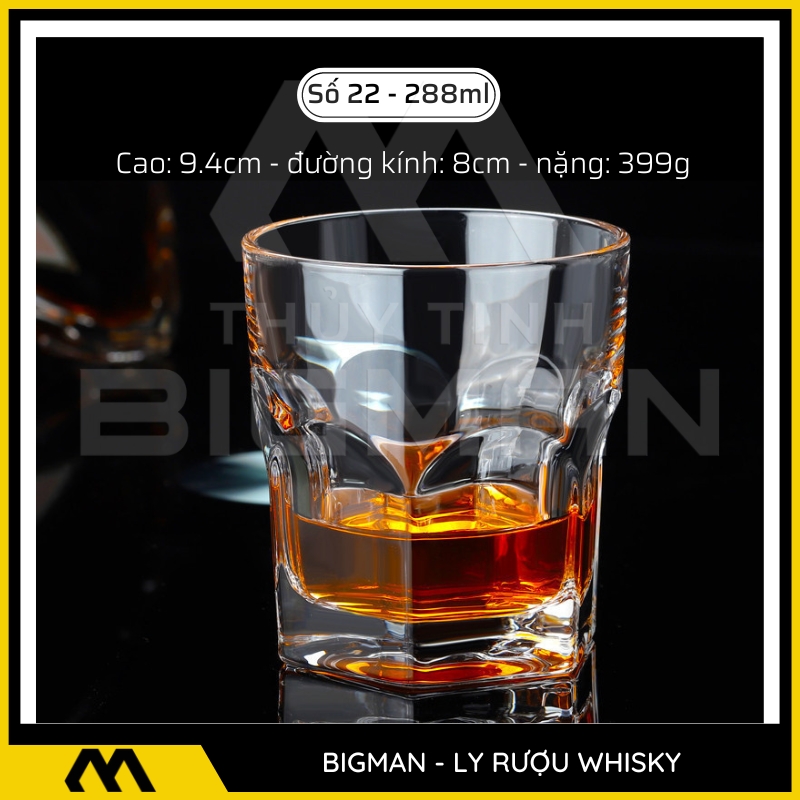 ly thủy tinh đựng rượu mẫu 21
