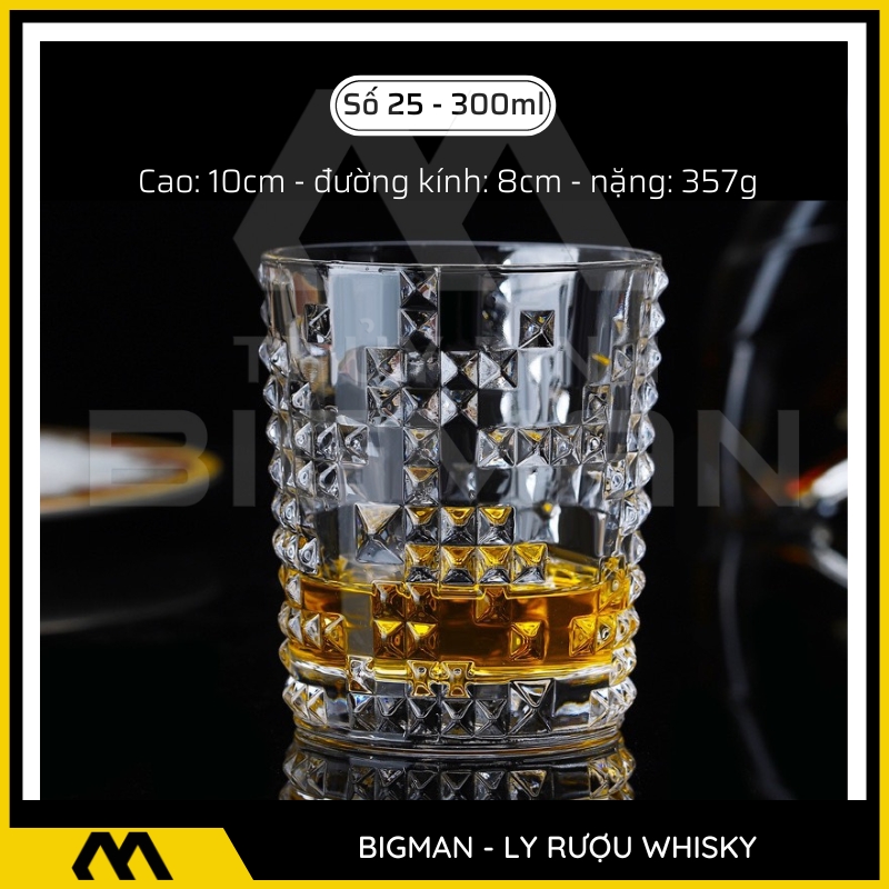 ly thủy tinh đựng rượu mẫu 24