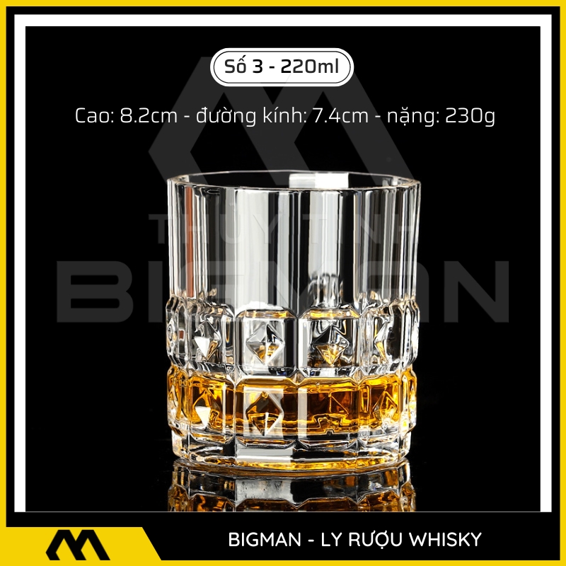 ly thủy tinh đựng rượu mẫu 3