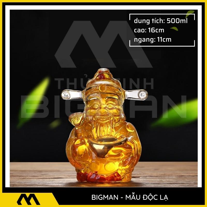 vỏ chai rượu kiểu dáng độc lạ mẫu 11