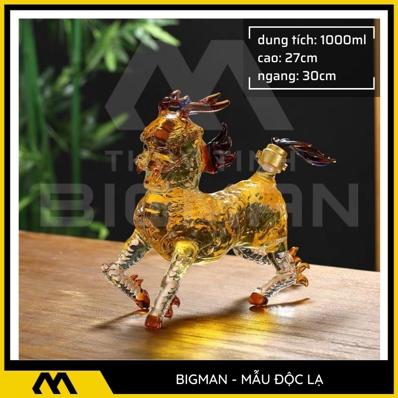 vỏ chai rượu kiểu dáng độc lạ mẫu 2