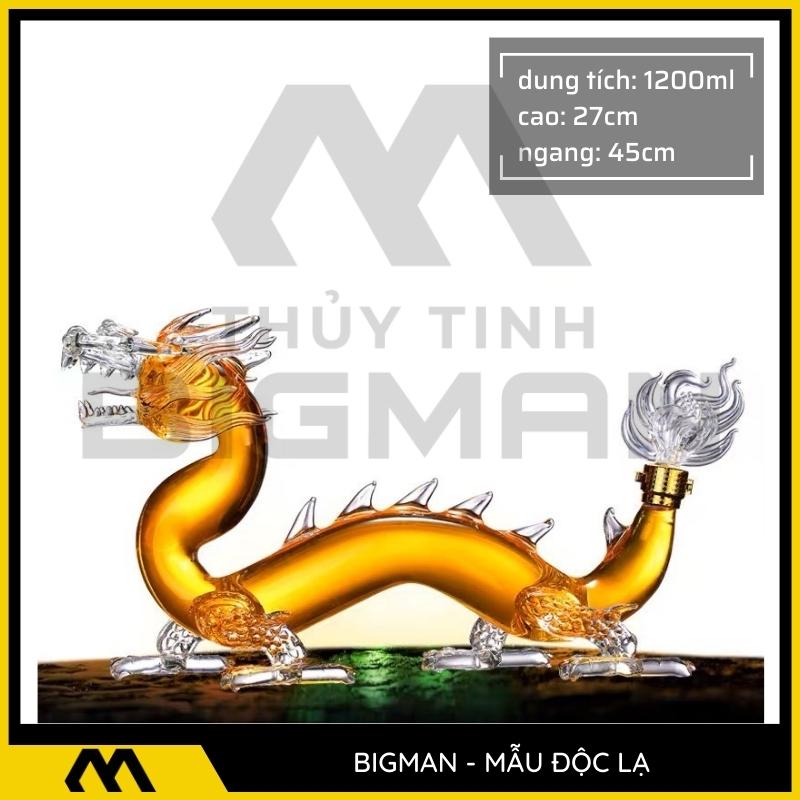 vỏ chai rượu kiểu dáng độc lạ mẫu 4