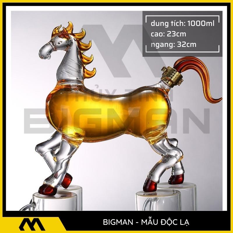 vỏ chai rượu kiểu dáng độc lạ mẫu 7