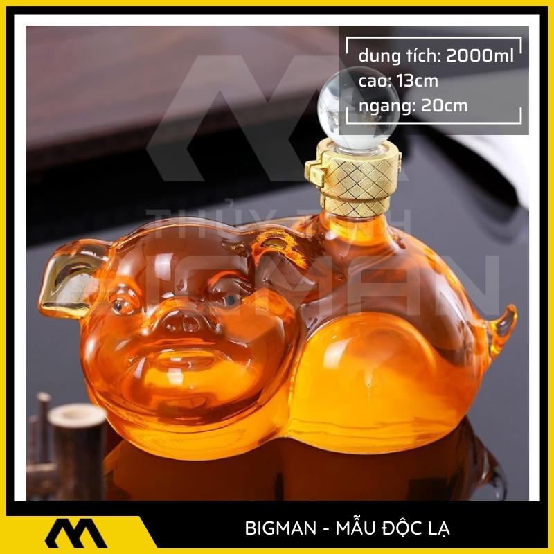 vỏ chai rượu kiểu dáng độc lạ mẫu 9