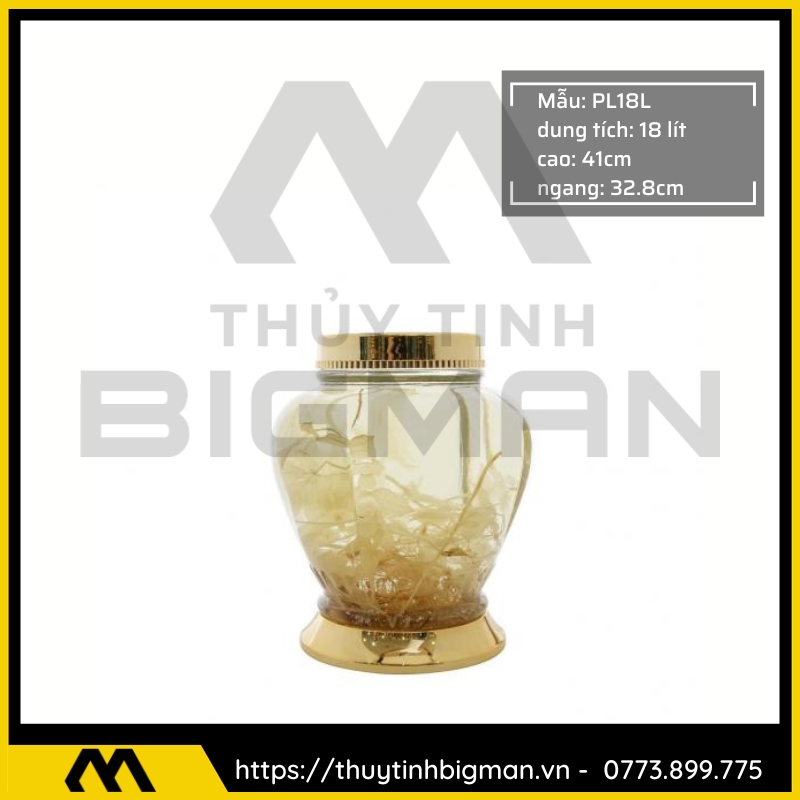 Bình Ngâm Rượu Hàn Quốc trên 15 lít đến 20 lít - 7