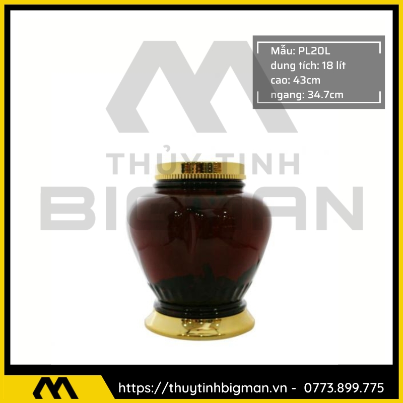 Bình Ngâm Rượu Hàn Quốc trên 15 lít đến 20 lít - 8