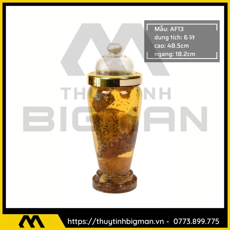 thuy tinh bigman - Bình sâm hàn quốc - Bình ngâm rượu hàn quốc 21