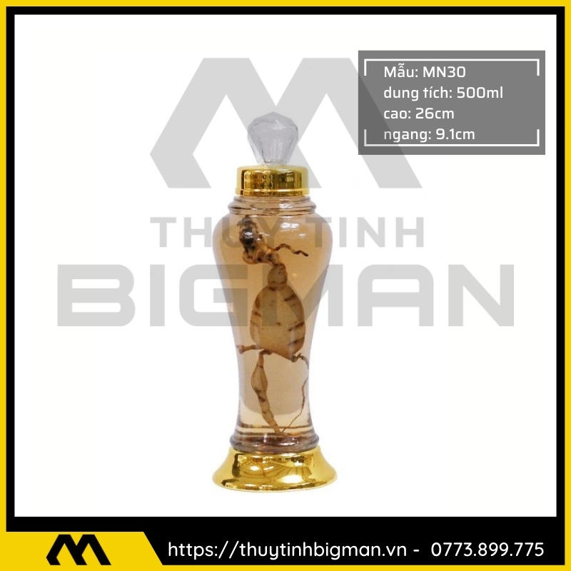 Bình sâm Hàn Quốc dung tích từ dưới 1 lít - 4