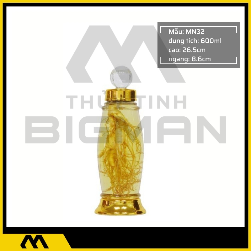 Bình sâm Hàn Quốc dung tích từ dưới 1 lít - 7